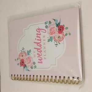 My Wedding Planner 96 Sheet Lined Paper Pink , White Notebook